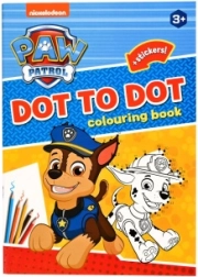 Libri da colorare e attività PAW PATROL A4 con adesivi