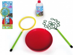 Fru Blu grande set per bolle giganti e mini con ricarica 0,5 l