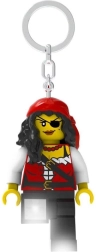 Portachiavi luminoso LEGO principessa pirata con LED
