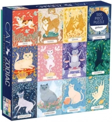 Puzzle Zodiaco dei gatti 500 pezzi di Galison
