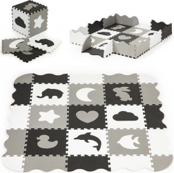 Tappetino in schiuma ECOTOYS con recinto e piscina da 25 pezzi