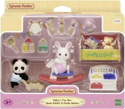 Cameretta gioco per bambini SYLVANIAN FAMILIES – set con figurine e accessori