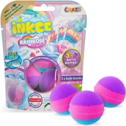 Inkee bombe frizzanti Rainbow World 3x
