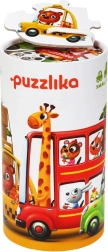 Puzzlika auto – puzzle per bambini 5 in 1, 20 pezzi