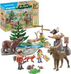 Playmobil Wiltopia – animali del Nord America, set di costruzione 54 pezzi