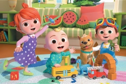 Puzzle 24 pezzi Maxi COCOMELON Pronti per l’avventura