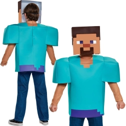 Costume per bambini STEVE di MINECRAFT 137–149 cm (10–12 anni)