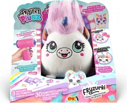 Set creativo con aerografo elettronico – principessa e unicorno di peluche