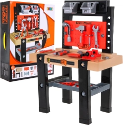 Banco da lavoro per bambini con 64 pezzi, utensili e accessori
