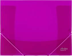 Cartellina con elastico Electra rosa A4