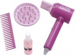 Asciugacapelli con accessori per bambini 19 cm