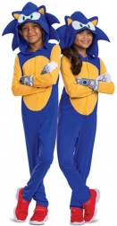 Costume per bambini Sonic the Hedgehog 10–12 anni (altezza 137–149 cm)