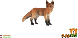 Figura della volpe rossa Zooted 9 cm