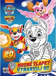 Libri da colorare Paw Patrol Potenti Zampette