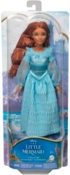 Disney La sirenetta Ariel bambola fashion sulla terra con iconico abito blu – Ariel