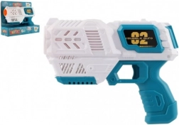 Pistola a bolle di sapone con ricarica 19cm