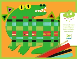 Kit creativo per intrecciare animali Djeco