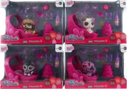 Set con animaletto nella cuccia – torta di compleanno e accessori