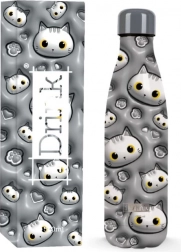 Thermos con gatto bianco 500 ml