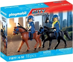 Playmobil pattuglia a cavallo della polizia Action Heroes