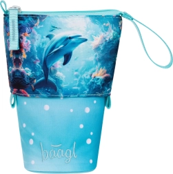 Astuccio scolastico BAAGL Pastelkovník Delfino GRS