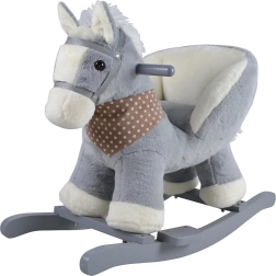 Cavallino a dondolo Chipolino con poltroncina