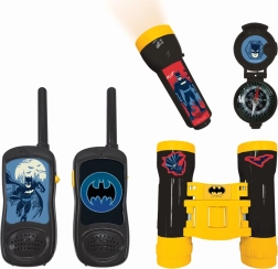 Set avventura BATMAN con walkie-talkie, torcia e binocolo