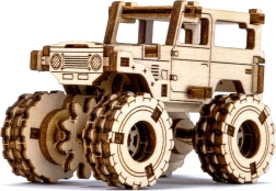 Puzzle 3D in legno – modello monster truck ispirato a TOYOTA FJ40
