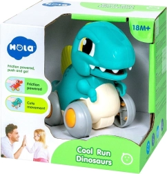 Dinosauro interattivo a trazione inerziale – turchese