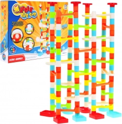Pista di biglie colorata per bambini 3+