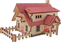 WOODCRAFT puzzle 3D in legno ranch