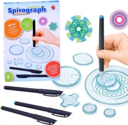 Spirografo – set educativo creativo per disegnare spirali