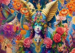 Puzzle segno zodiacale: Ariete 1000 pezzi