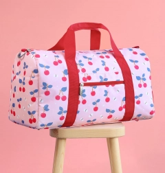 A Little Lovely Company - borsa da viaggio per bambini con motivo ciliegia