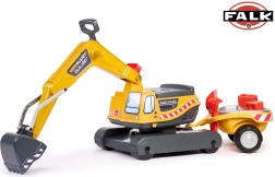 Monopattino spinta Super escavatore cingolato con rimorchio