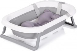 Vaschetta pieghevole per bambini con cuscino Grey
