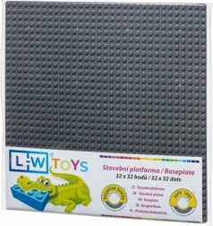 Piastra base 32 × 32 grigio scuro