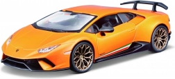 Modello in metallo BBURAGO 1:24 LAMBORGHINI Huracán Performante arancione