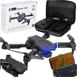 Drone RC pieghevole E99 Pro con doppia fotocamera 720p e modalità headless