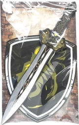 spada e scudo in schiuma leone