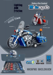 Moto con effetti luminosi e sonori