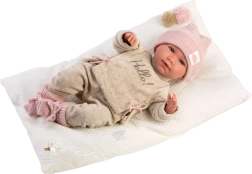 Llorens New Born bambola realistica parlante a forma di bebè 42 cm