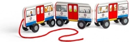 Bigjigs Toys Giocattolo da traino Metropolitana di Londra