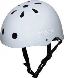 Casco ciclismo per bambini MoMi Mimi grigio opaco
