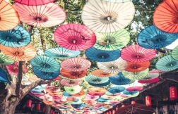 Ravensburger Puzzle Moment Ombrelli 200 pezzi