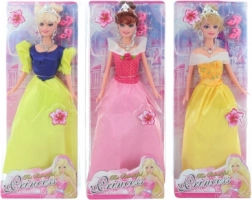 Bambola articolata principessa 28 cm con accessori