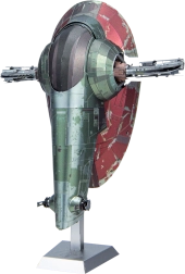 Puzzle 3D in metallo Star Wars: Boba Fett Starfighter METAL EARTH ICONX