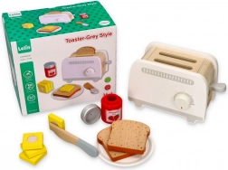 Tostapane in legno per bambini – grigio