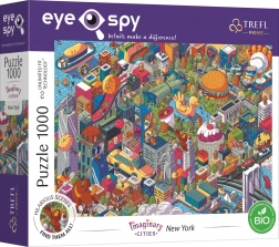 Puzzle Trefl Eye-Spy Città Immaginarie: New York, USA 1000 pezzi