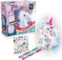 Decorazione luminosa - kit fai-da-te Unicorno